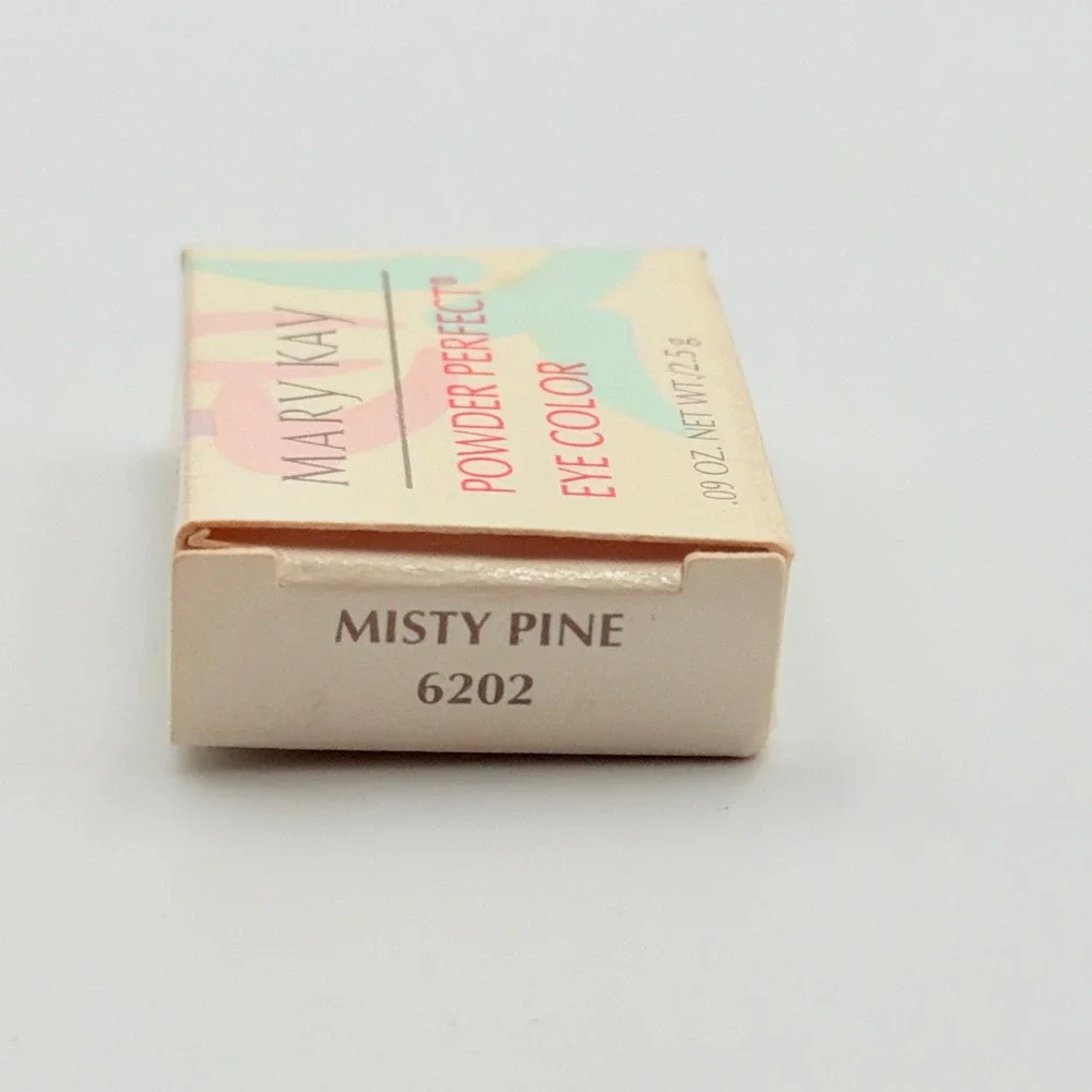 Mary‎ Kay Powder Perfect Eye Color Misty Pine 6202 Eyeshadow .09 oz Vintage New
